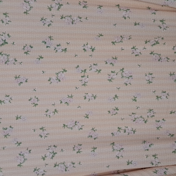 Gianni Bini Riley Floral Braided Belt Long Balloon Sleeve Crew Neck Swin… - Picture 3 of 6